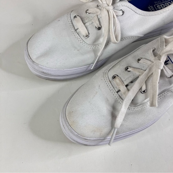 Keds champion platform Sneakers all white size 9 - Picture 6 of 9